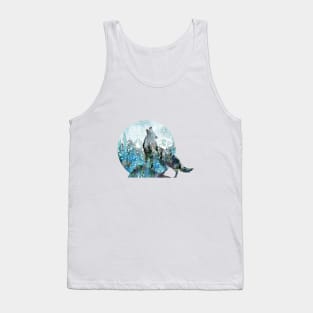 Howling wolf Tank Top